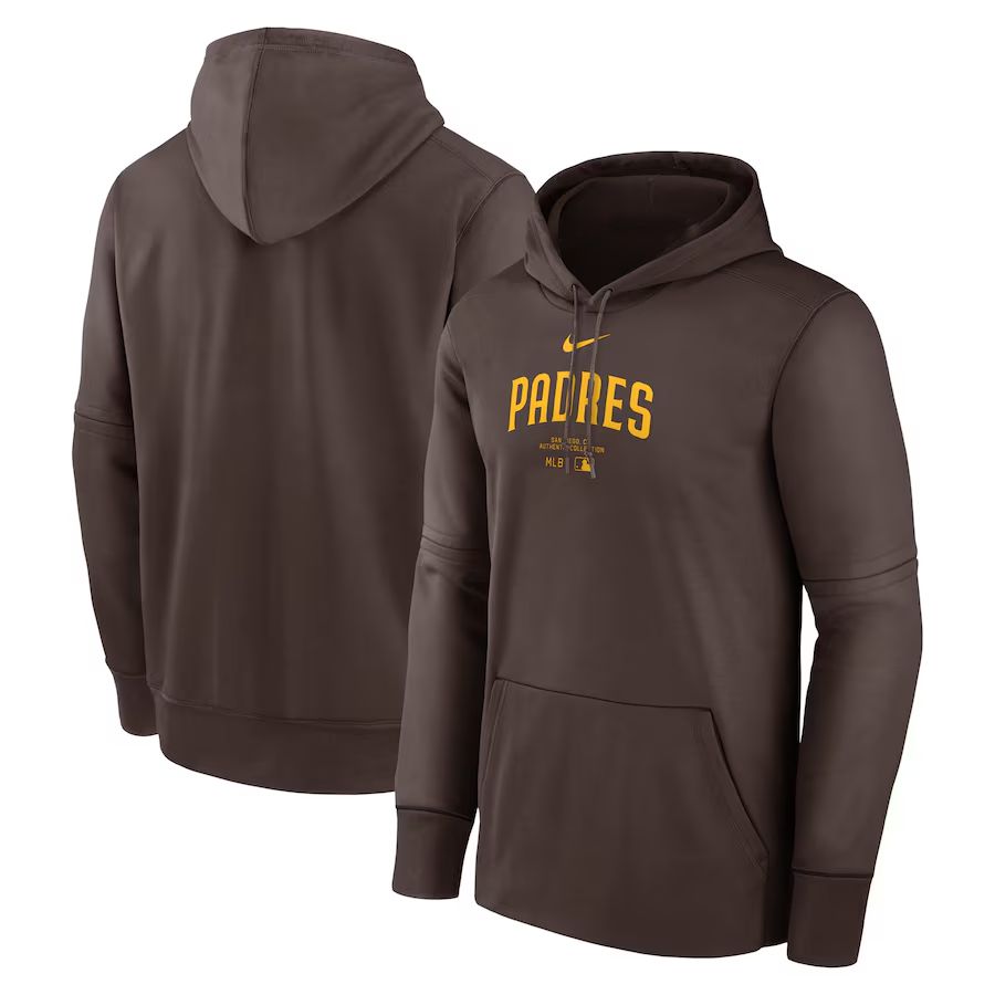 Men 2025 MLB San Diego Padres Brown Nike hoodie style 2->san francisco giants->MLB Jersey